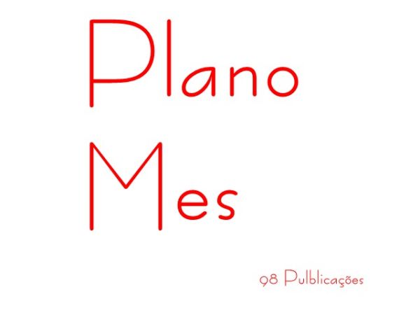 Plano Marketing Divulgação Mensal