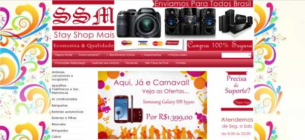 Site Loja 2 Stay Shop Mais