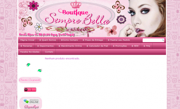 Loja 2 Boutique Sempre Bella